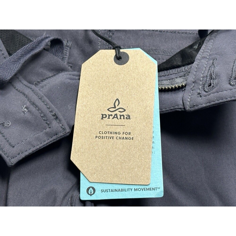NWT Women's Prana Halle Pants Tall Size 0 x 36 Coal W4HATL11 - Picture 7 of 16